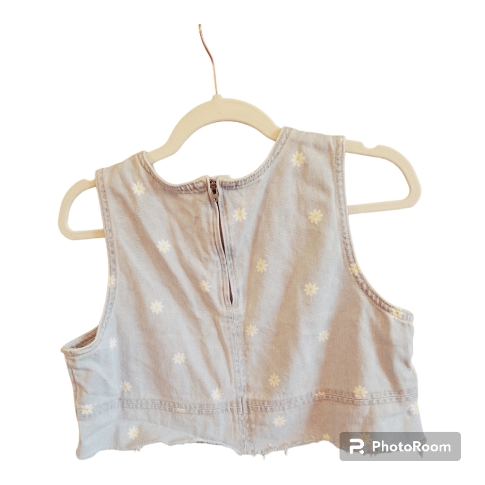 ONLY Jean  Daisy Crop Top - Picture 3 of 8